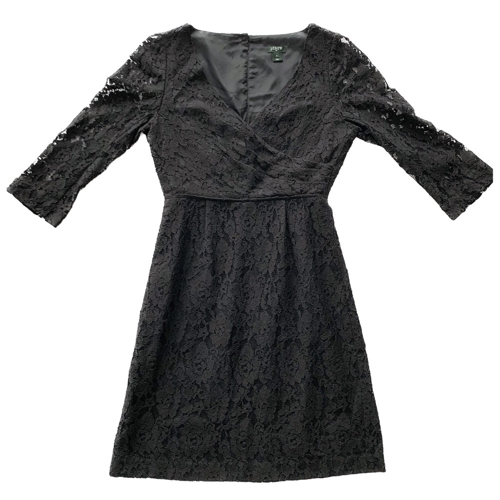 J.Crew Formal Black Dress - Size 2